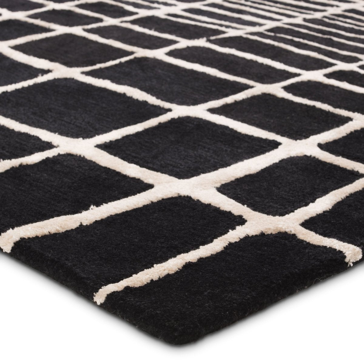 Jaipur Clayton Innate Cln17 Black/White Rug.