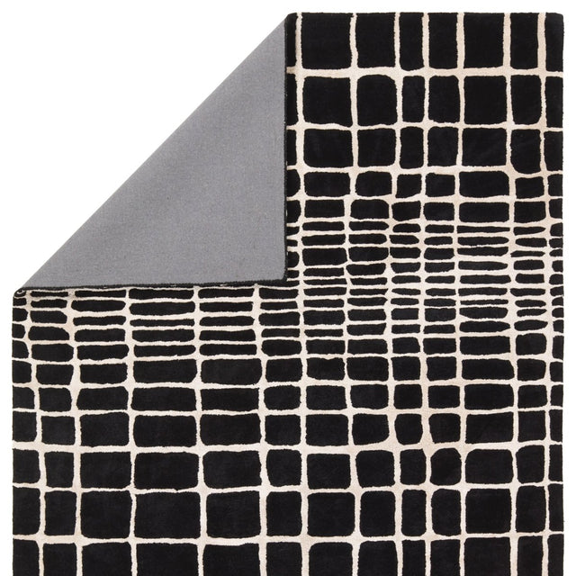 Jaipur Clayton Innate Cln17 Black/White Rug.