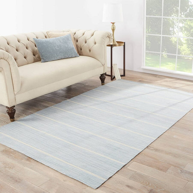 Jaipur Coastal Shores Cape Cod Coh16 Celestial Blue / Light Gray Rugs.