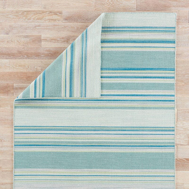 Jaipur Coastal Shores Kiawah Coh07 Harbor Gray / Dusty Turquoise Rugs.