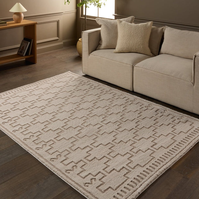 Jaipur Dawson By Label J Dawson Jid16 Ivory/Beige Rug.