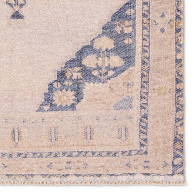Jaipur Debolo By Label J Debolo Lml05 Tan/Blue Rug.