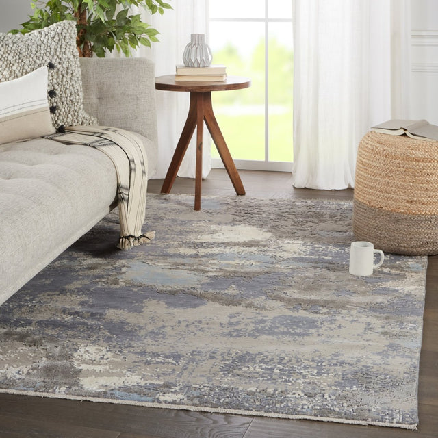Jaipur Delmara Adriatic Dlm01 Gray/Light Blue Rugs.