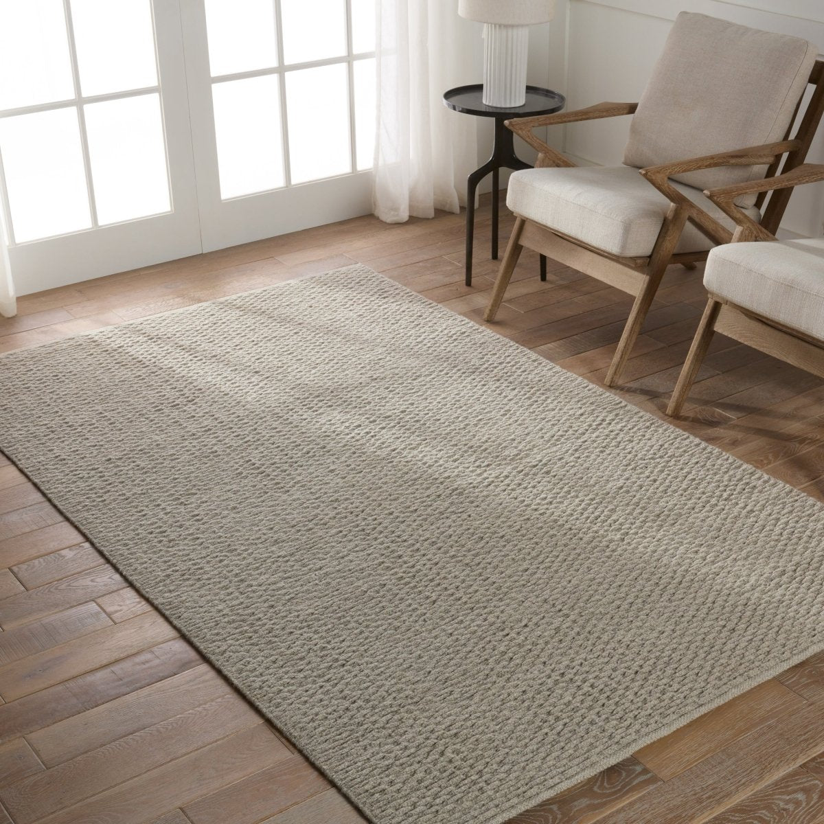 Jaipur Easton Windcroft Est02 Taupe/White Rug.