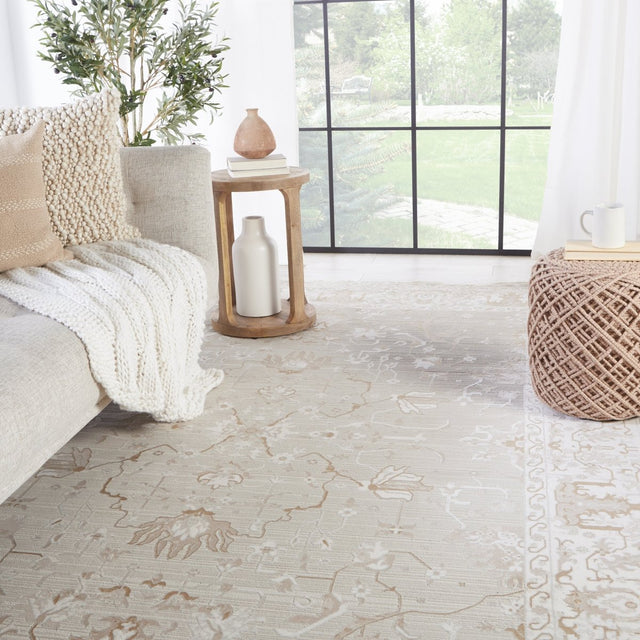 Jaipur En Blanc Dhaval Ebc09 Light Gray/White Rugs.
