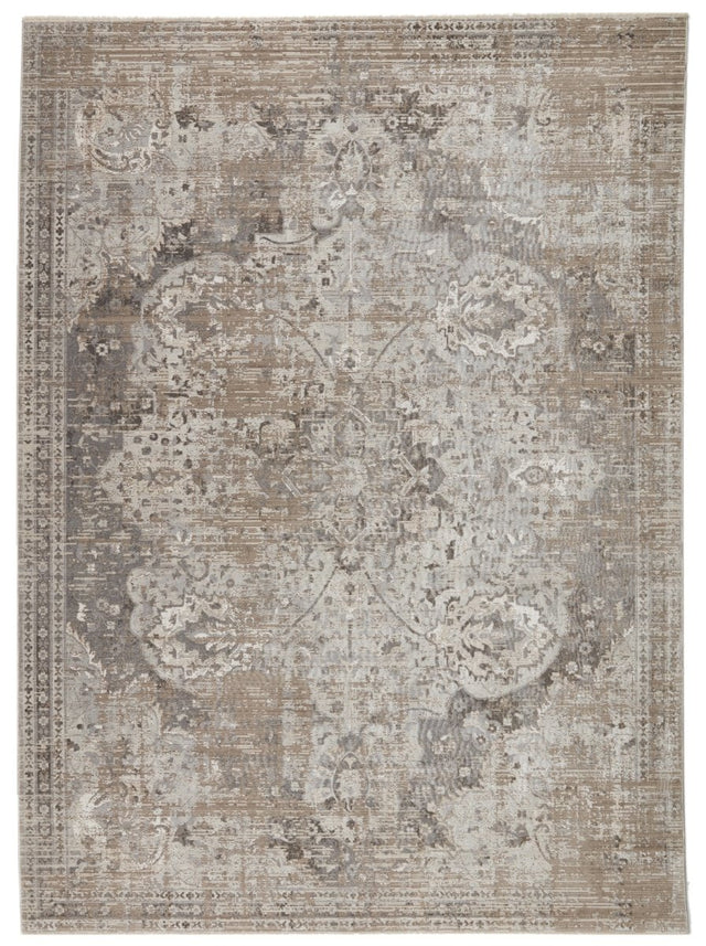 Jaipur En Blanc Ginevra Ebc04 Gray/Ivory Rugs.
