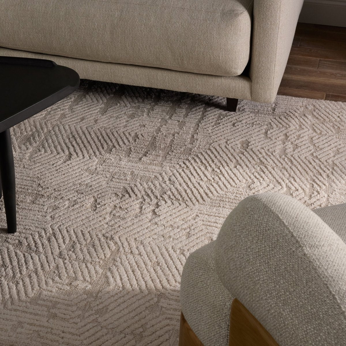 Jaipur Erwin By Label J Erwin Atm01 White Rug.