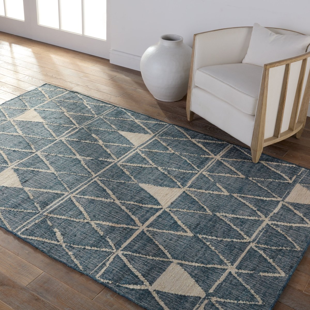 Jaipur Eterna Helina Ete01 Navy Rug.