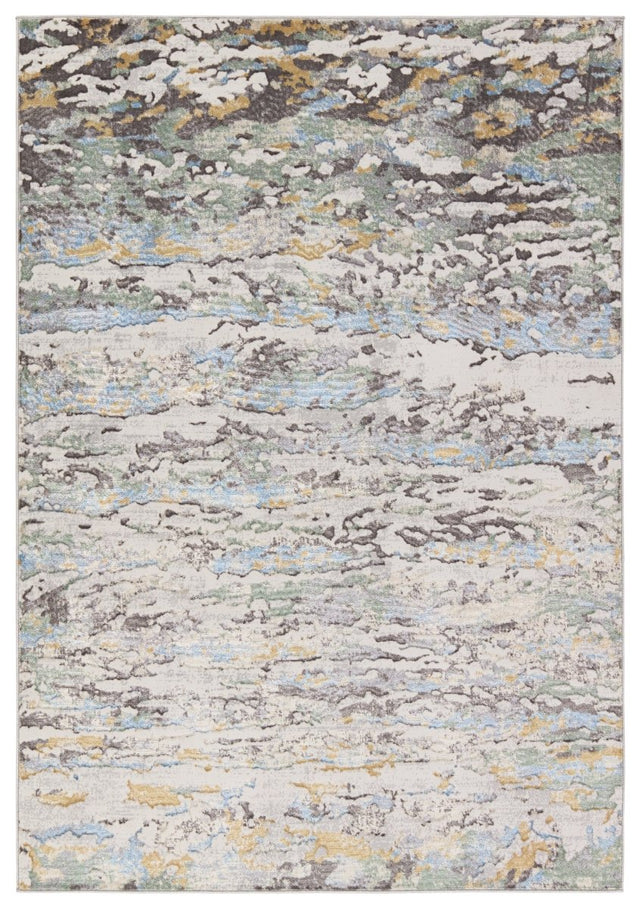 Jaipur Etosha By Label J Etosha Mel13 Blue/Gray Rug.