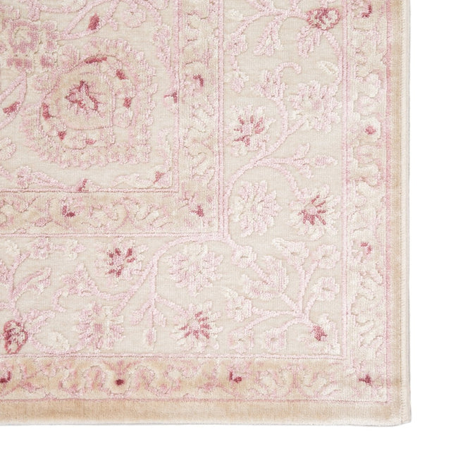 Jaipur Fables Malo Fb123 Pink/White Rug.
