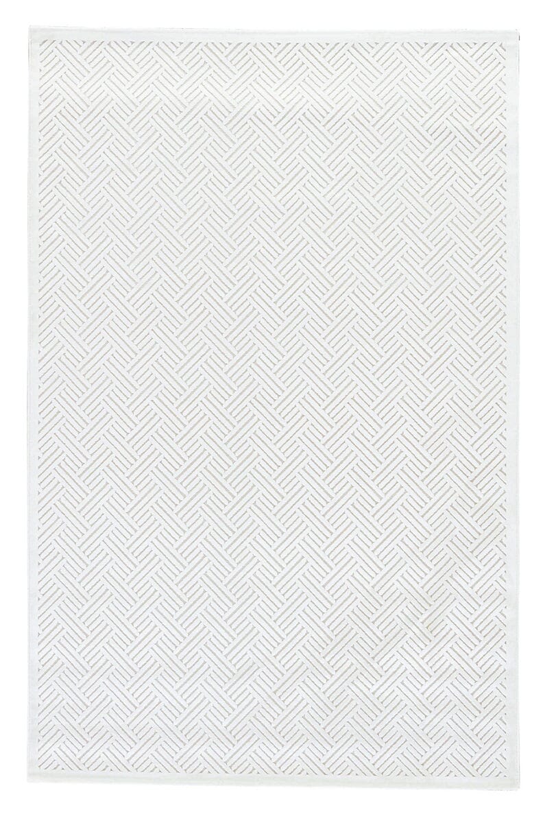Jaipur Fables Thatch Fb44 White / White Rugs.