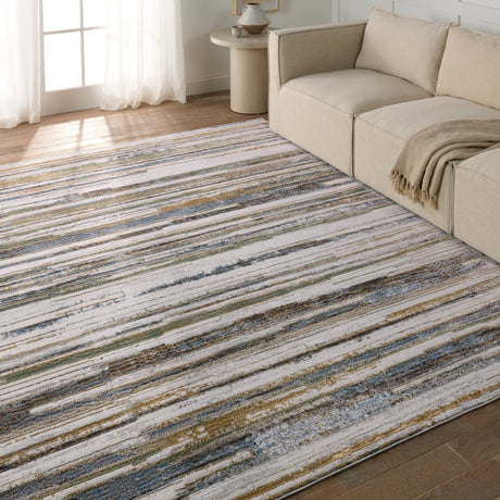 Jaipur Fioro By Label J Fioro Mel12 Multicolor/Cream Rug.