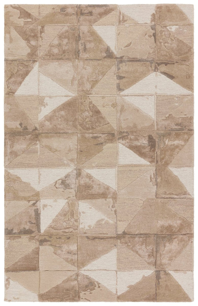 Jaipur Fragment Agate Frg06 Taupe/Cream Rug.