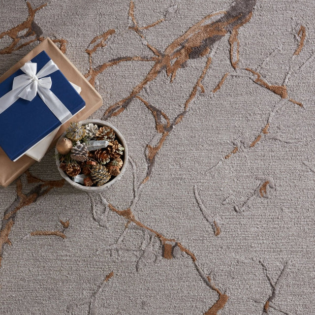 Jaipur Fragment Shattered Frg03 Gray Rug.