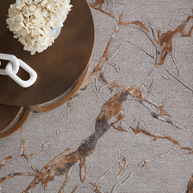 Jaipur Fragment Shattered Frg03 Gray Rug.