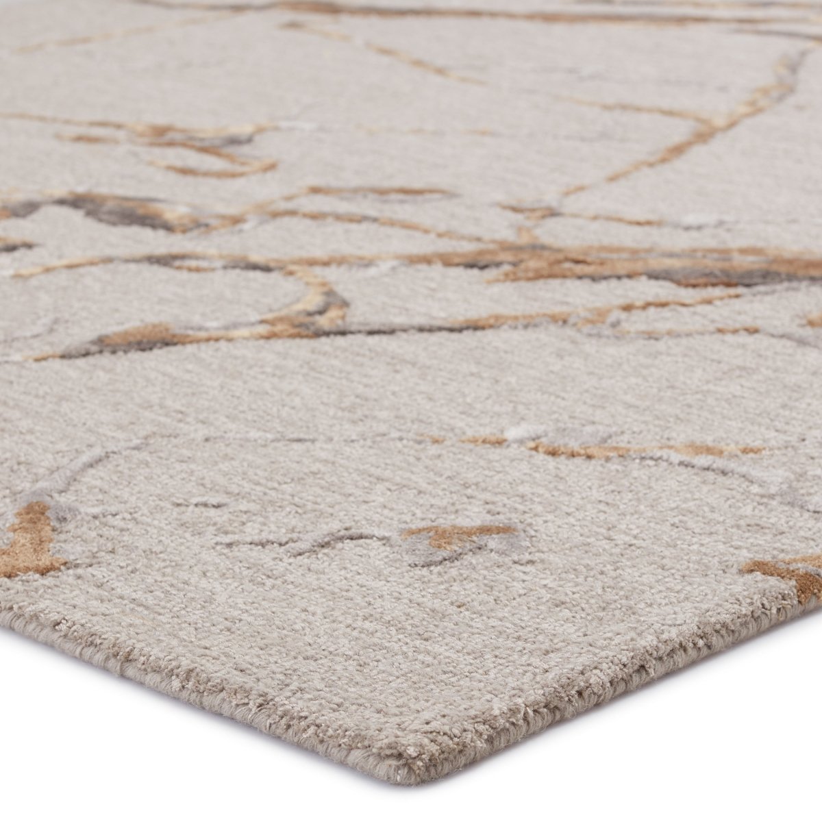 Jaipur Fragment Shattered Frg03 Gray Rug.