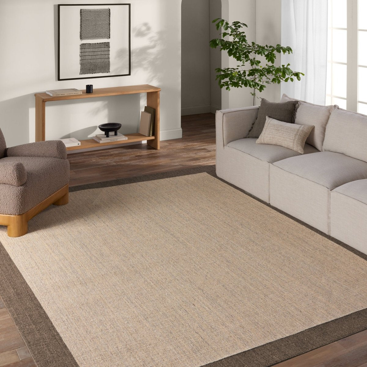 Jaipur Gabe Leyar Gab02 Beige/Brown Rug.