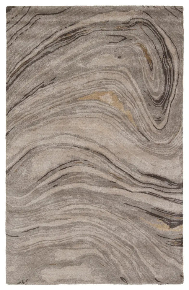 Jaipur Genesis Atha Ges11 Gray/Gold Rug.