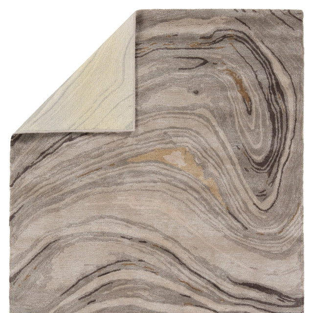 Jaipur Genesis Atha Ges11 Gray/Gold Rug.