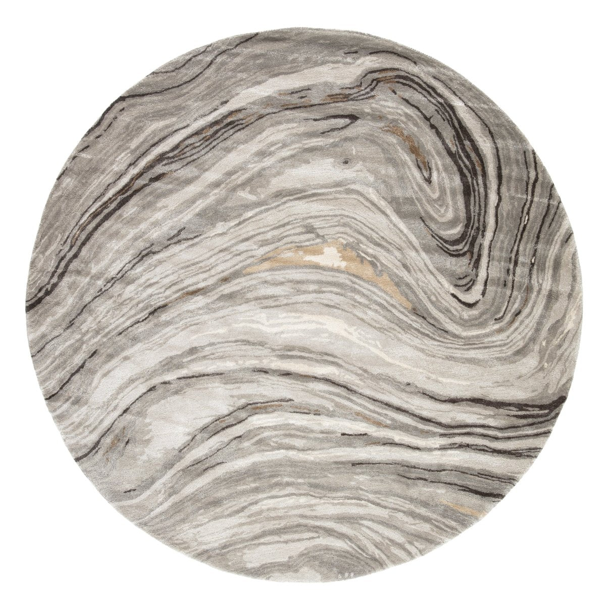 Jaipur Genesis Atha Ges11 Gray/Gold Rug.