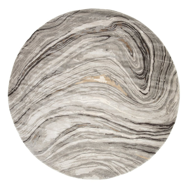 Jaipur Genesis Atha Ges11 Gray/Gold Rug.