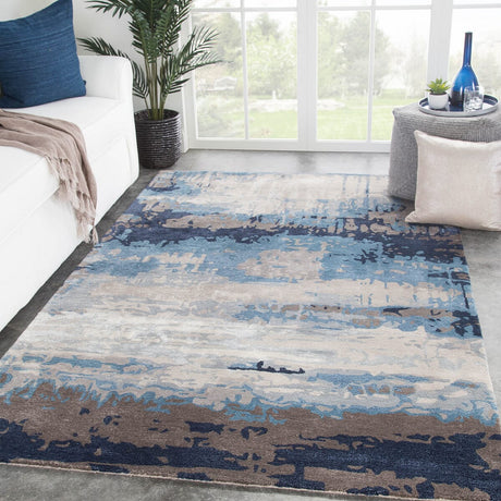 Jaipur Genesis Benna Ges18 Blue Rugs.