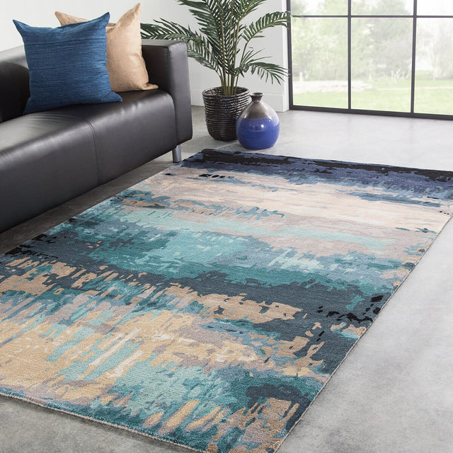 Jaipur Genesis Benna Ges27 Blue Rugs.