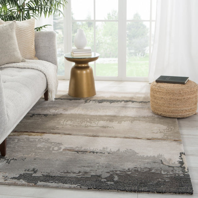 Jaipur Genesis Juna Ges38 Black/Taupe Rugs.