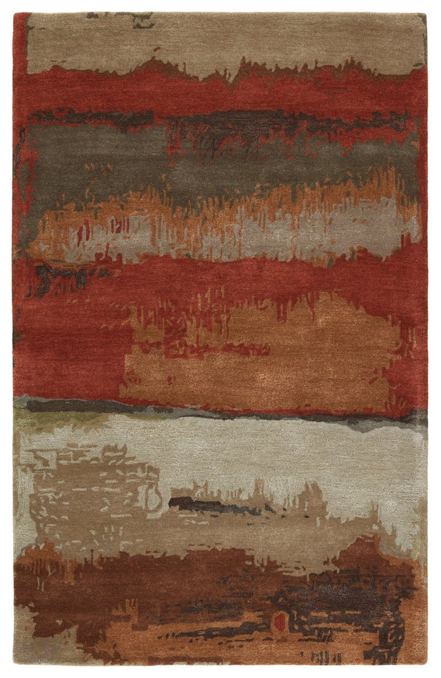 Jaipur Genesis Juna Ges52 Red Rug.