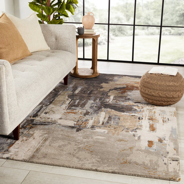 Jaipur Genesis Luella Ges56 Brown Rug.