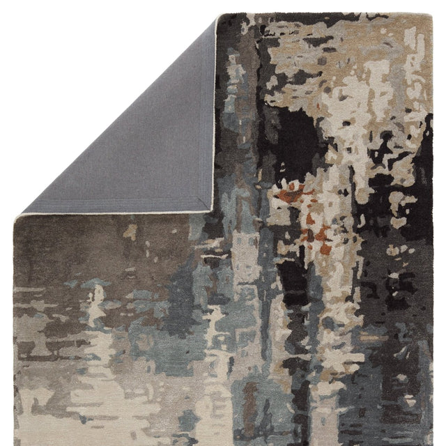 Jaipur Genesis Matcha Ges54 Gray Rug.