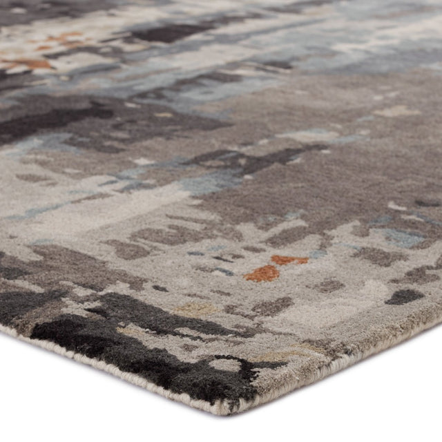 Jaipur Genesis Matcha Ges54 Gray Rug.