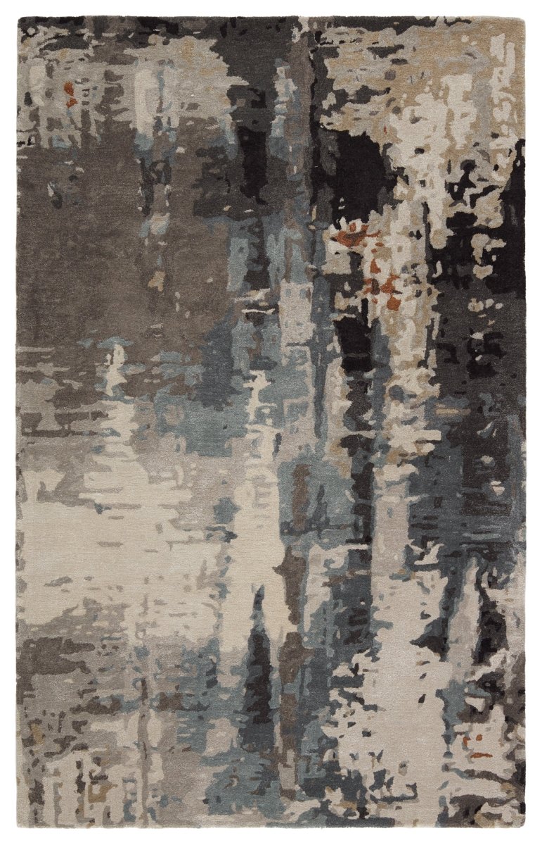 Jaipur Genesis Matcha Ges54 Gray Rug.