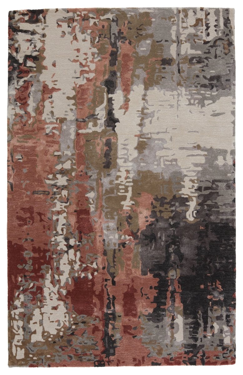 Jaipur Genesis Matcha Ges59 Gray Rug.