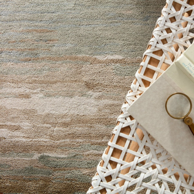 Jaipur Genesis Mondrian Ges39 Tan/Light Gray Rugs.