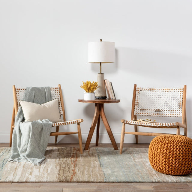 Jaipur Genesis Mondrian Ges39 Tan/Light Gray Rugs.