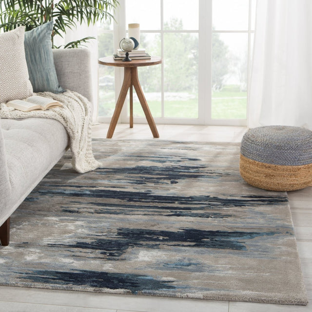 Jaipur Genesis Ryenn Ges40 Dark Blue/Gray Rugs.