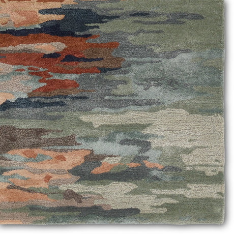 Jaipur Genesis Ryenn Ges61 Sage/Peach Rug.