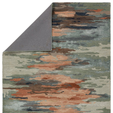 Jaipur Genesis Ryenn Ges61 Sage/Peach Rug.