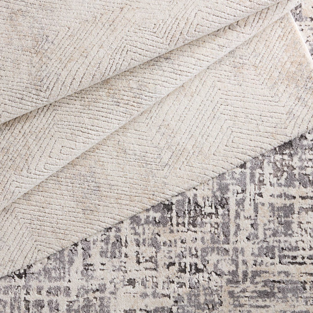 Jaipur Gowon By Label J Gowon Frr12 Gray/White Rug.