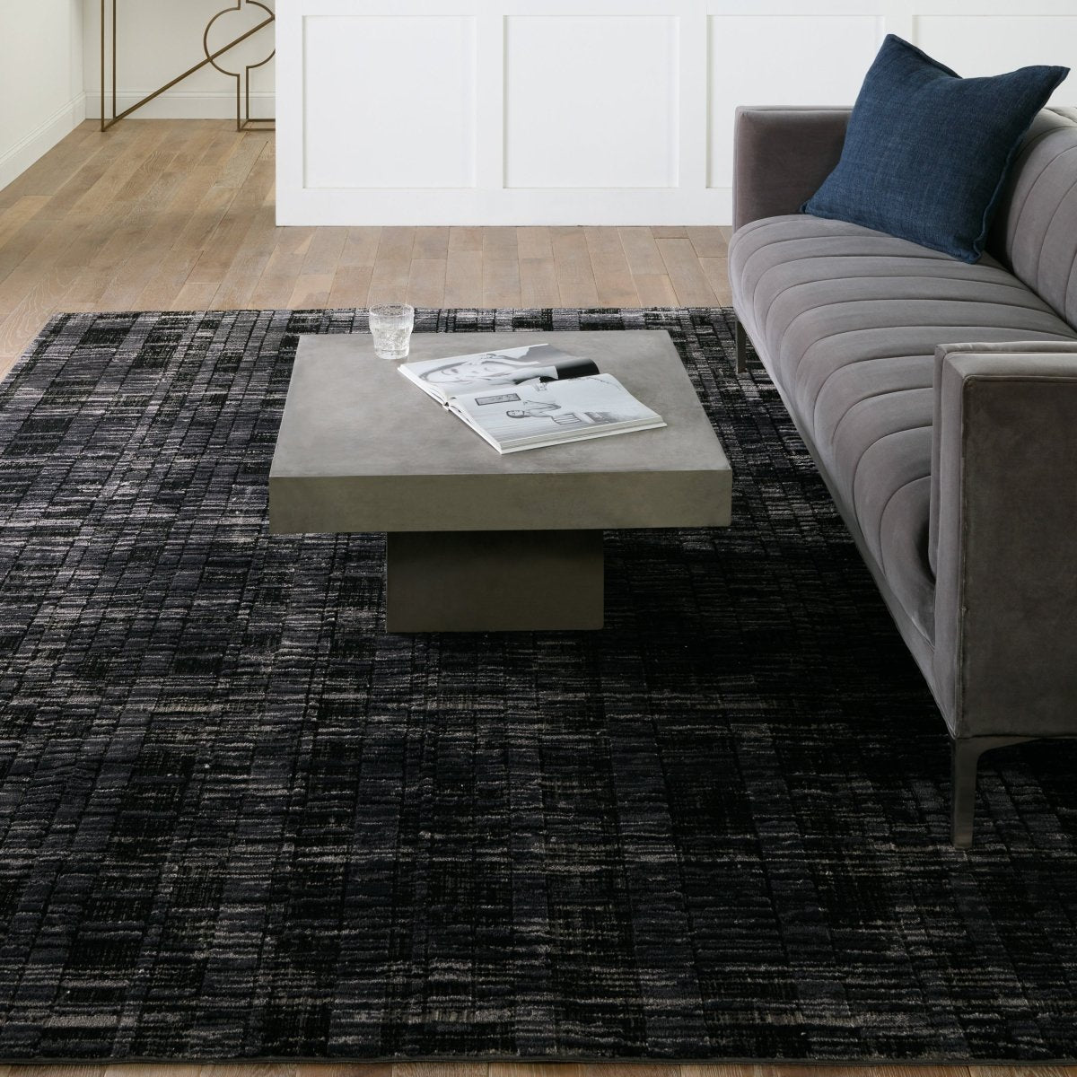 Jaipur Graphite Carbon Gra05 Gray/Black Rug.