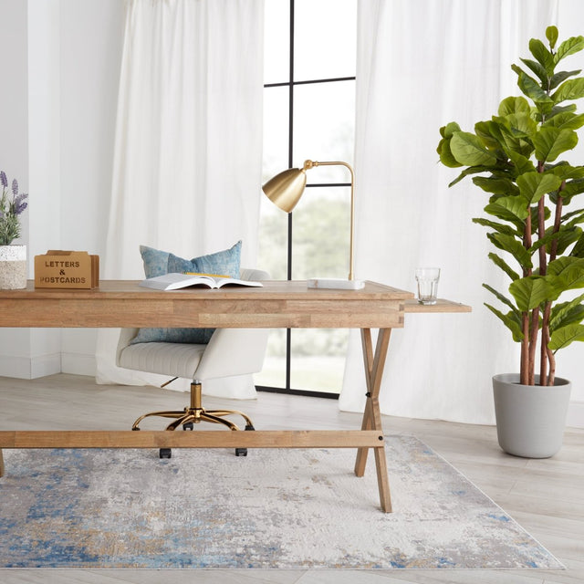 Jaipur Grotto Ridley Gro05 Gray/Blue Rugs.