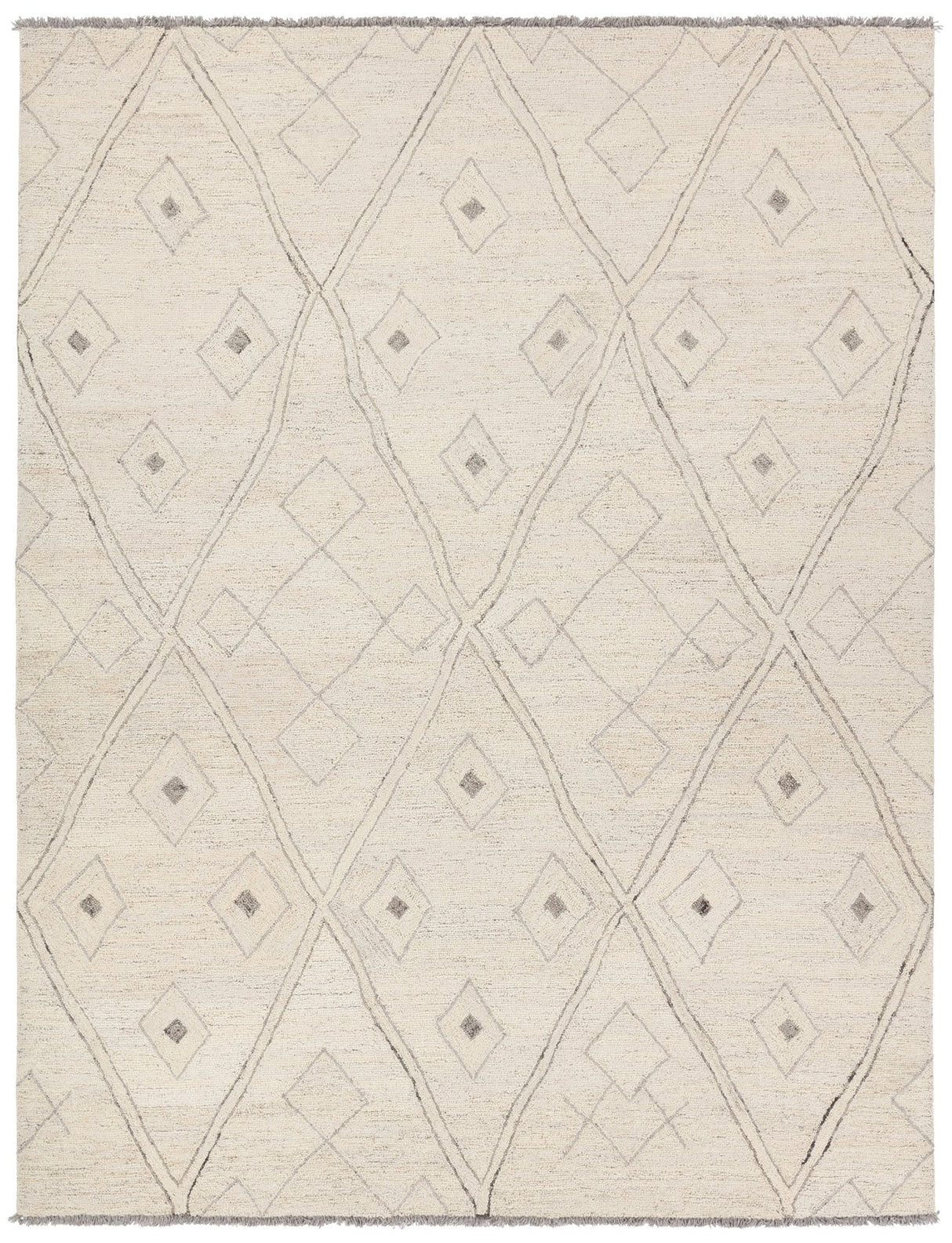 Jaipur Hadi Ismael Had02 White/Gray Rug - Jaipur - rug156238