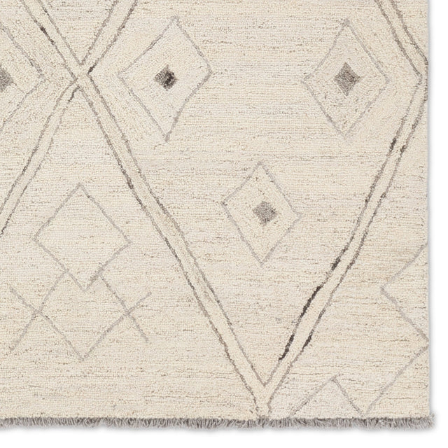 Jaipur Hadi Ismael Had02 White/Gray Rug - Jaipur - rug156238