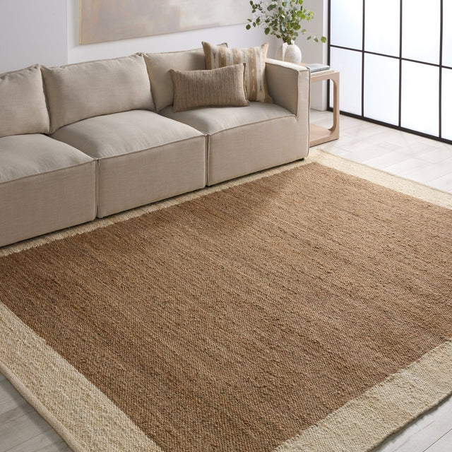 Jaipur Hanover Query Han02 Brown/Tan Rug.