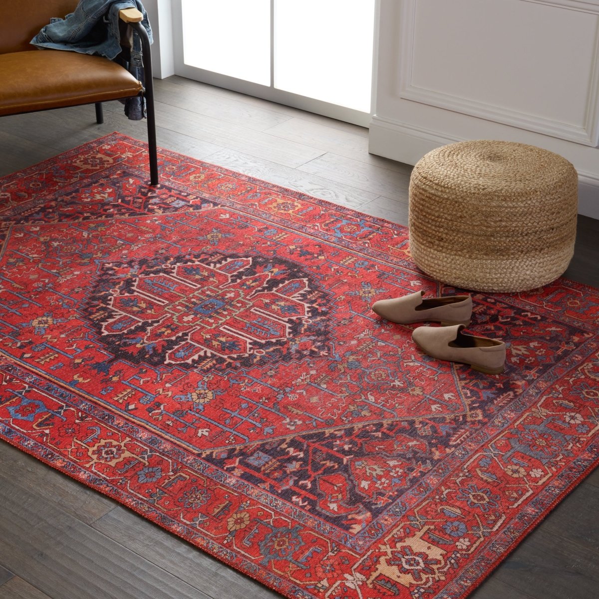 Jaipur Harman Eterna Hbl12 Red Rug.
