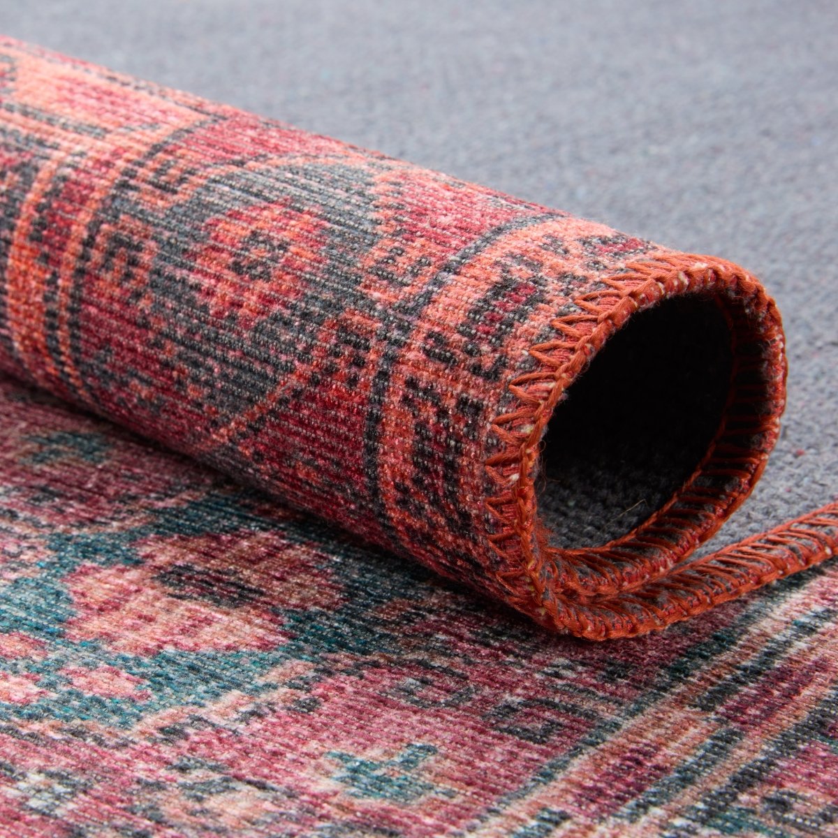 Jaipur Harman Kalinar Hbl04 Dark Red Rug.