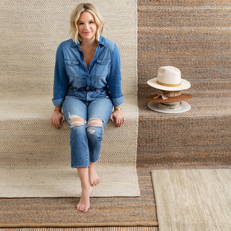 Jaipur Harman Natural Esdras Hnl05 Beige Rug.