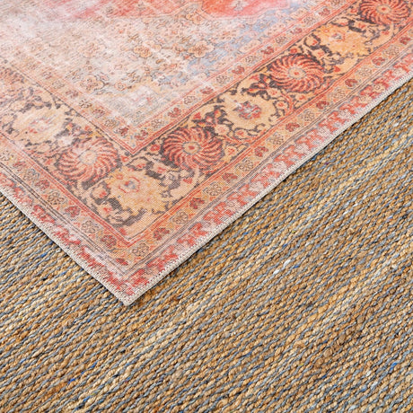 Jaipur Harman Natural Rosier Hnl02 Beige Rug.