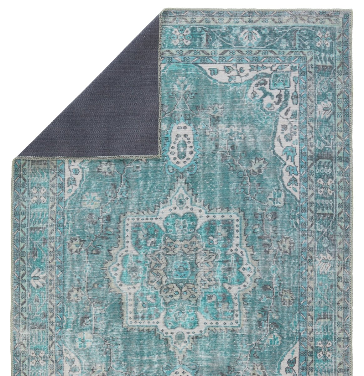 Jaipur Harman Tamara Hbl05 Teal Rug.